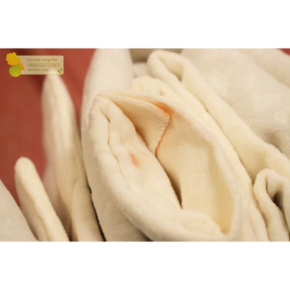 Threshold Blackout Embossed Velvet Curtain Panel 50x84 Ivory 068039834 (Marks)* - Picture 2 of 6